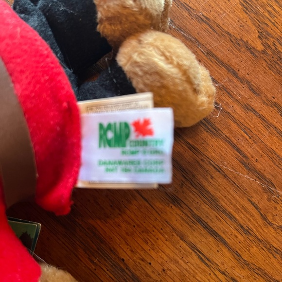 Vintage RCMP Uniform Bean Bags Plush Stuffed Bear - Picture 10 of 10